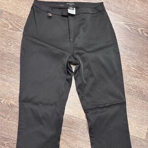 Guess Black label Vintage Low Rise pant silk satin with letter “G” buckle Y2K
